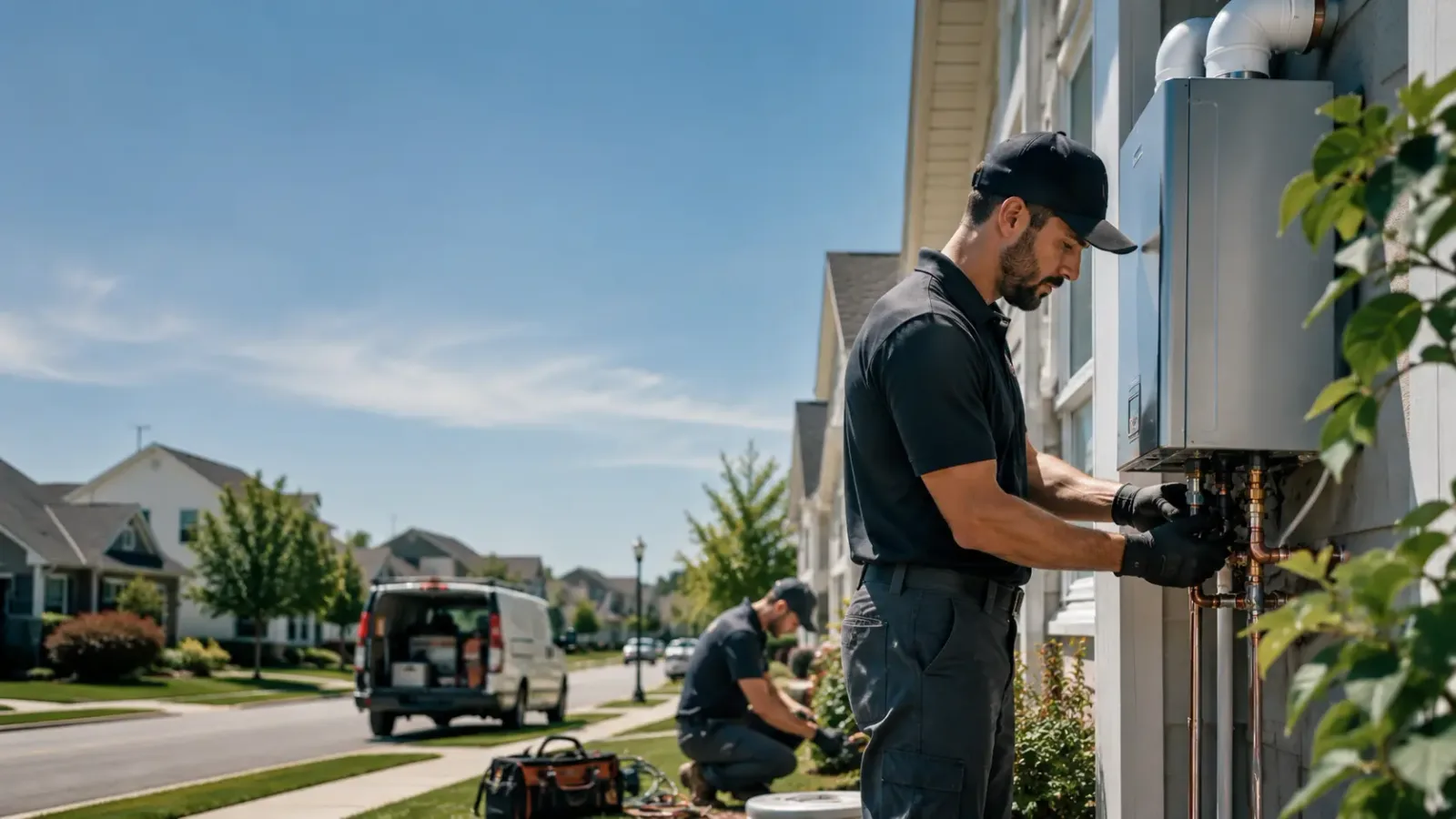 Tankless Water Heater Installation in Randolph, TX